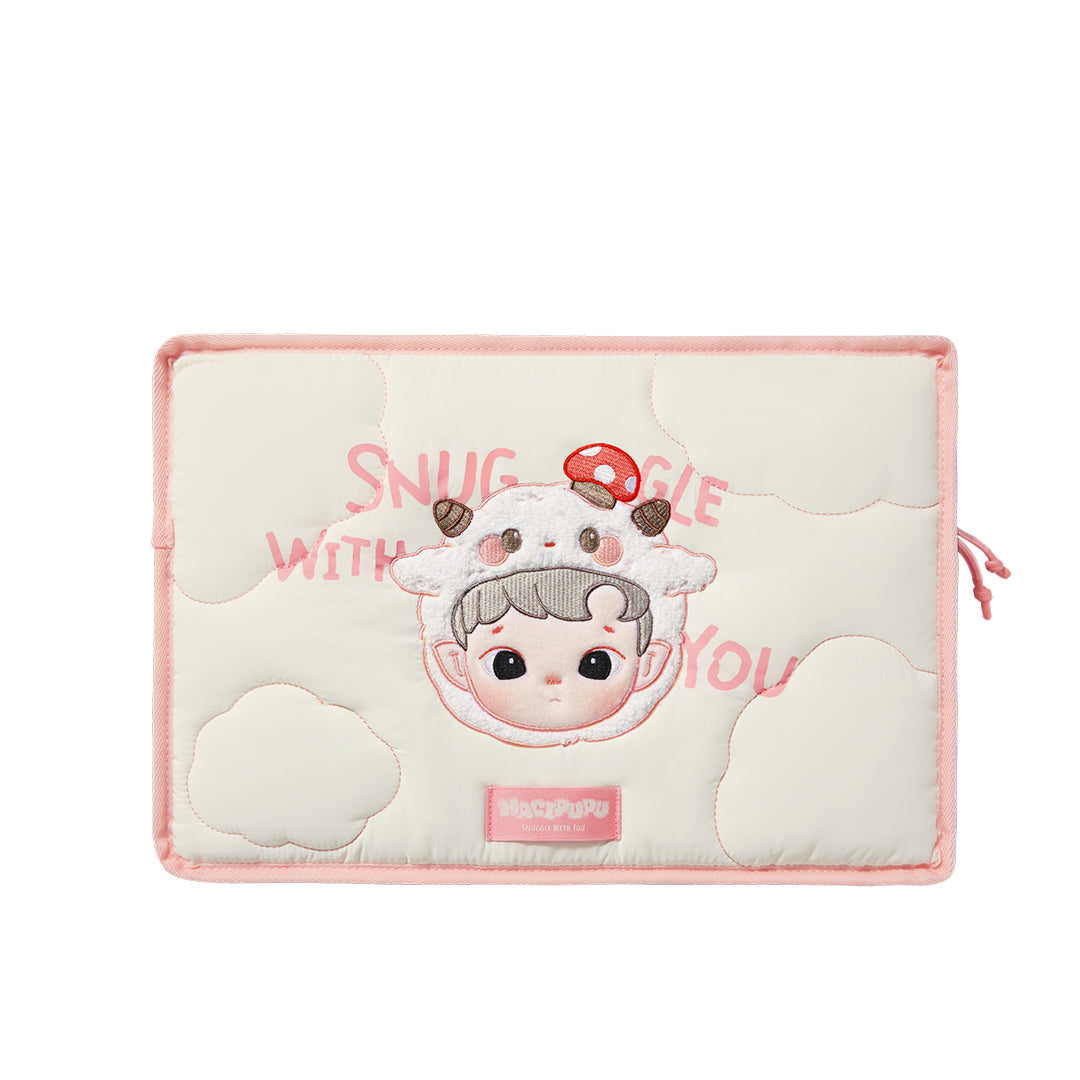 POP MART Hacipupu Snuggle With You Series Laptop Bag