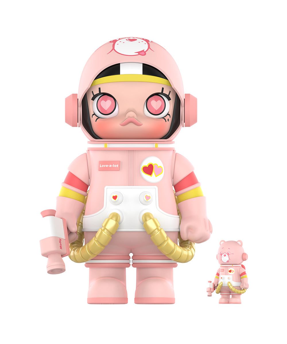 POP MART MEGA Space Molly 400%+100% Combo Love-a-Lot Bear