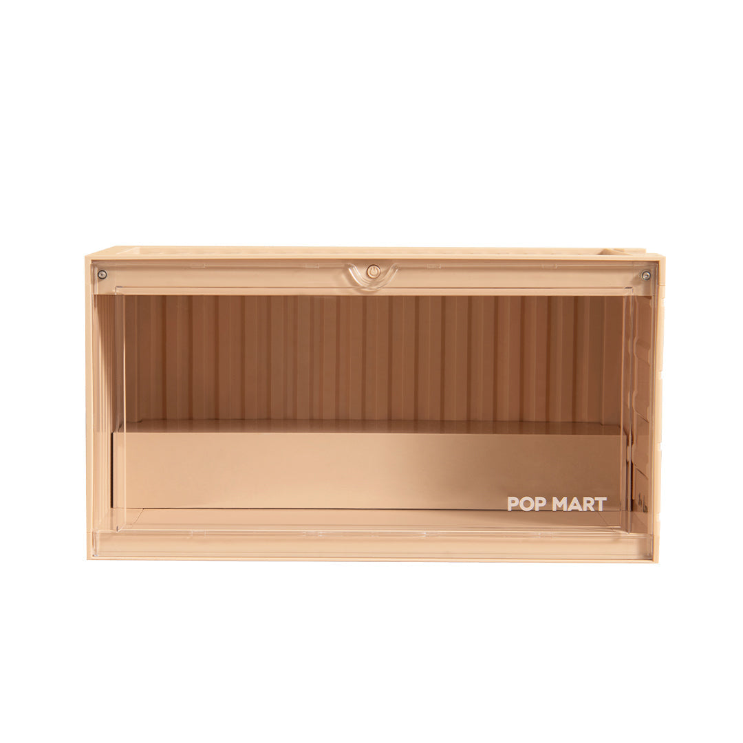 POP MART LED Luminous Display Box Container - Beige