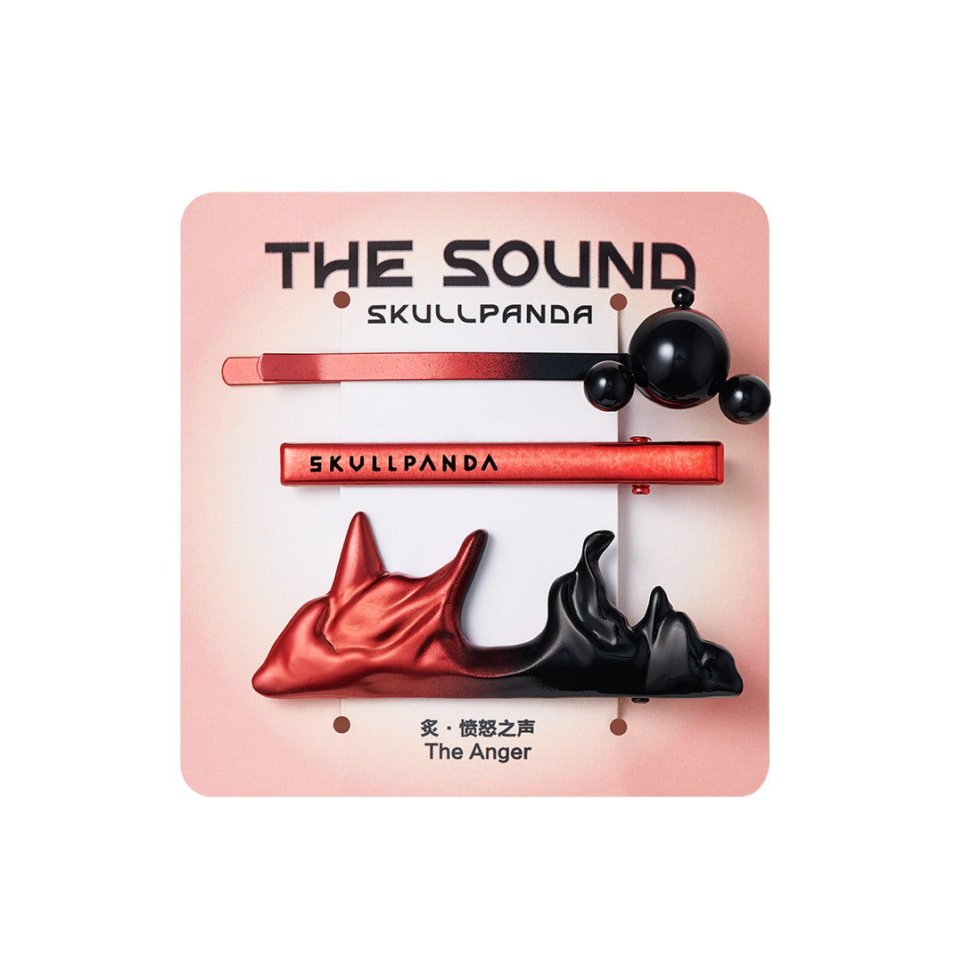 POP MART SKULLPANDA The Sound Series Hair Clips Blind Box