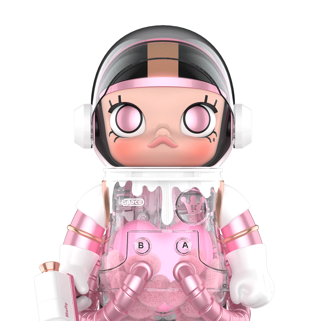 POP MART MEGA Space Molly 1000% Heartfelt Words