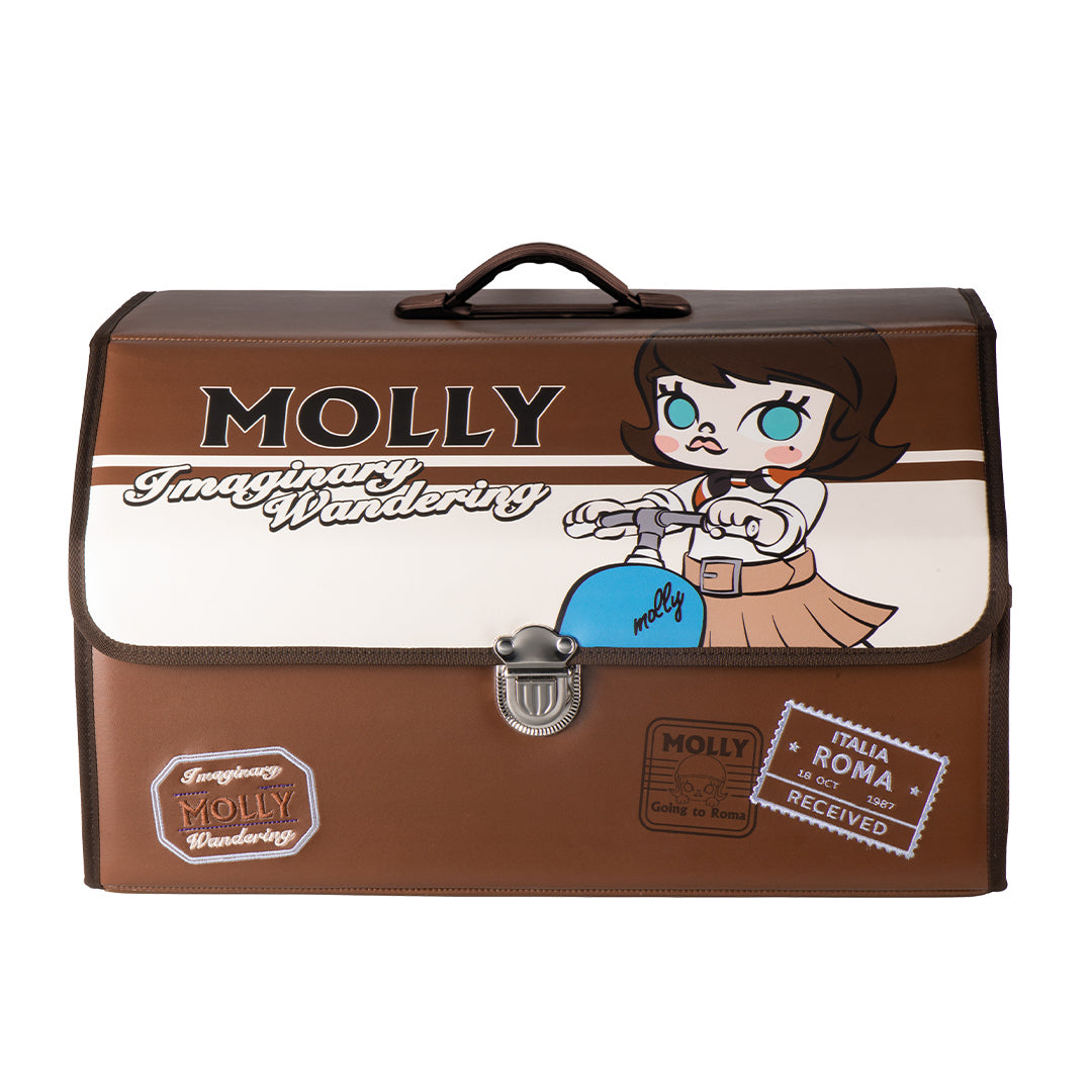 POP MART Molly Imaginary Wandering Series Car Trunk Storage Box