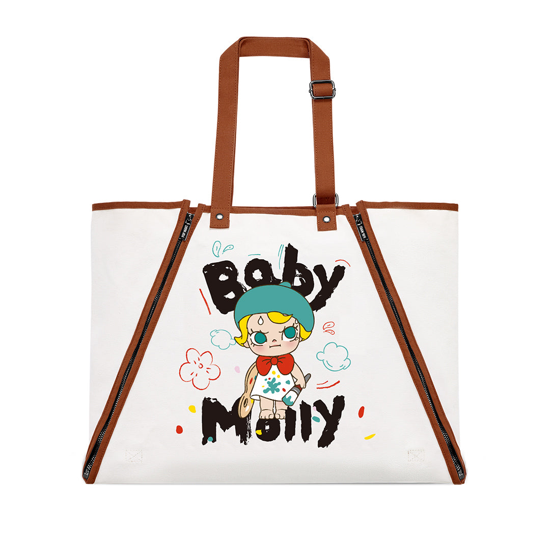 POP MART Baby Molly When I Was Three Series Tote Bag/Apron