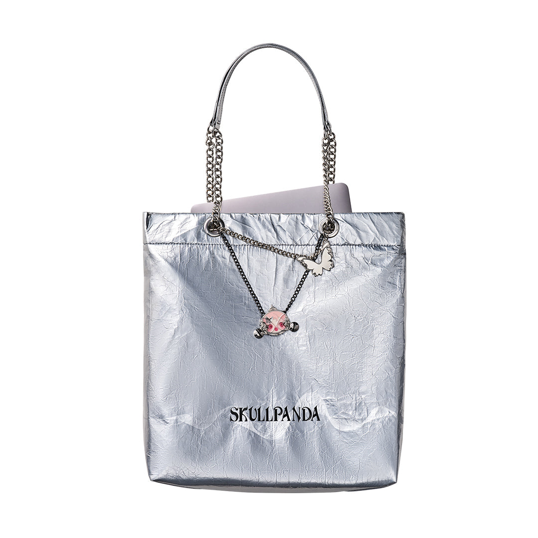 POP MART SKULLPANDA The Sound Series Tote Bag