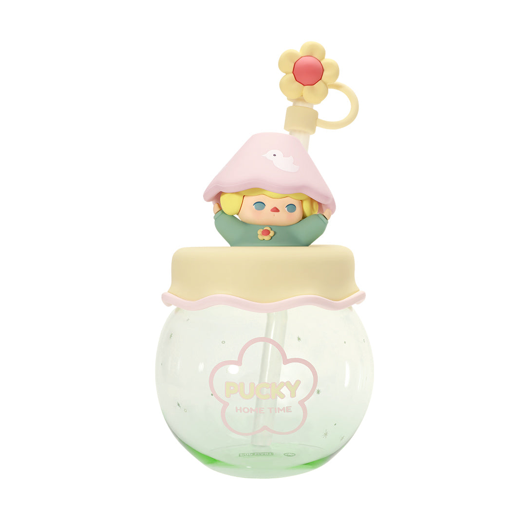 POP MART Pucky Home Time Series Straw Cup