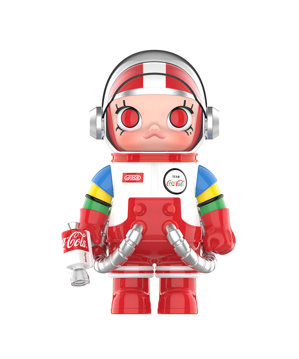 POP MART MEGA Space Molly 400% TEAM COCA-COLA