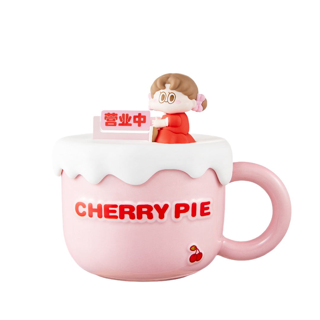 POP MART CHERRYPIE Standard Love Dance Daily Work Series - Mug Cup with Cover