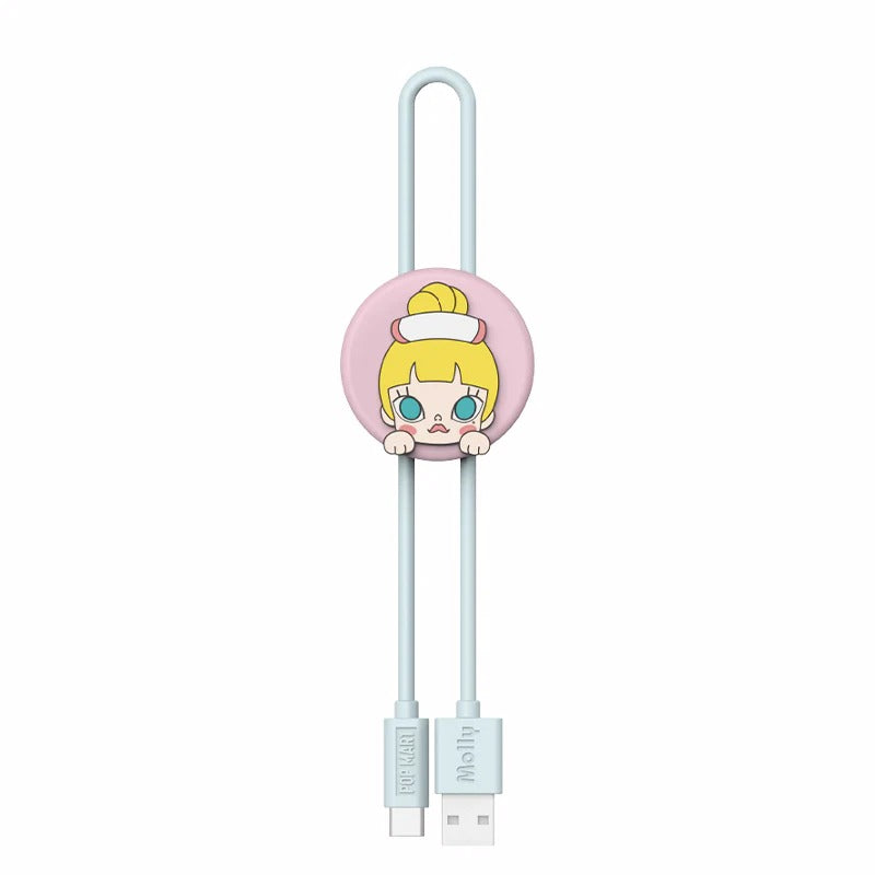 POP MART A Boring Day With Molly Phone Cable Blind Box