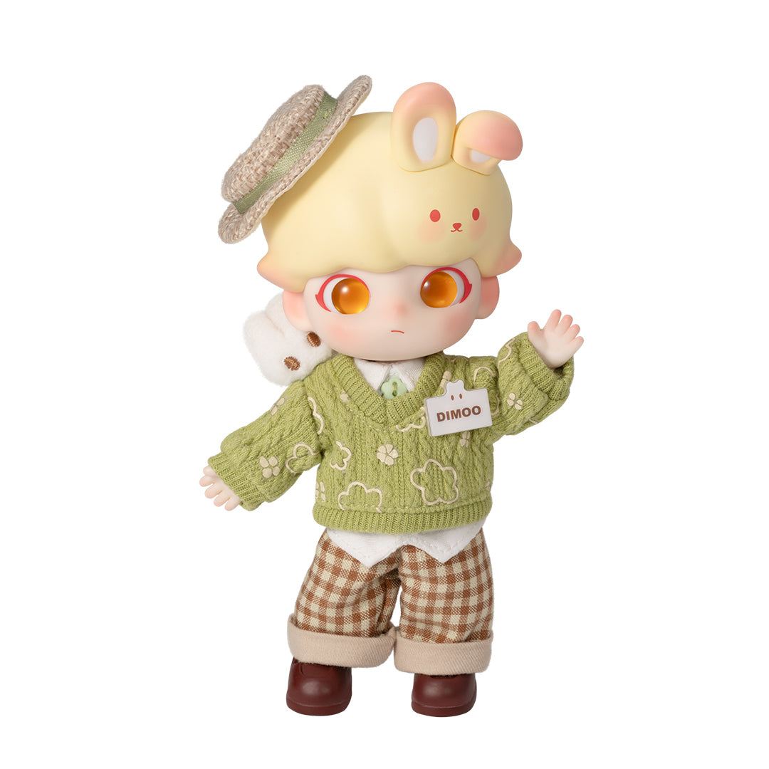 POP MART Dimoo Holiday Rabbit BJD Action Figure Doll