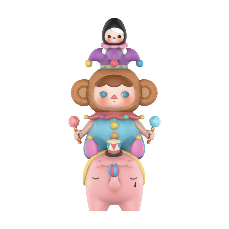 POP MART Pucky Circus Acrobatics Baby 200% Figurine