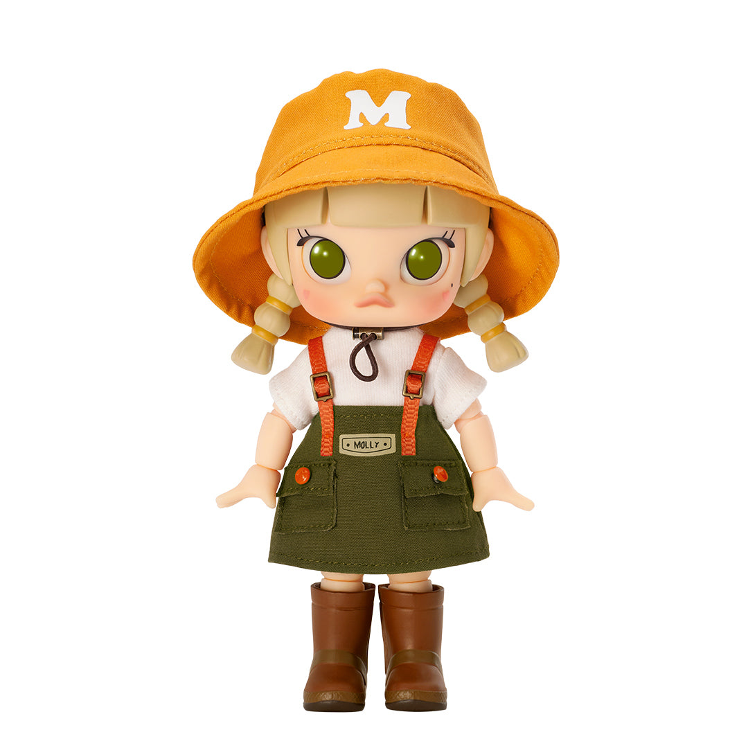 POP MART Molly Go Camping BJD Action Figure