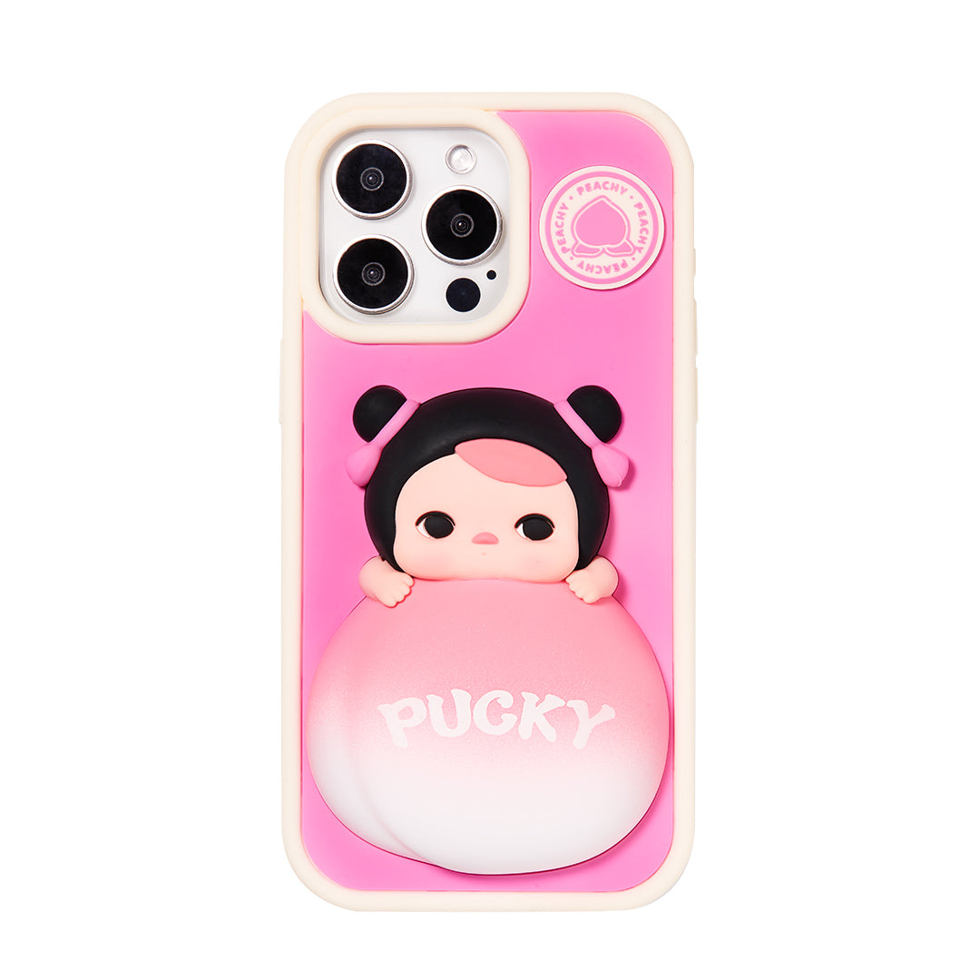 POP MART PUCKY The Feast Series Phone Case for iPhone 14/15 Pro Max