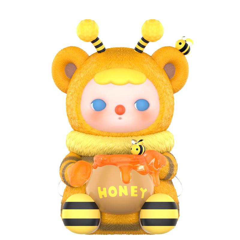 POP MART Pucky Honey Bear Baby 100% Figurine